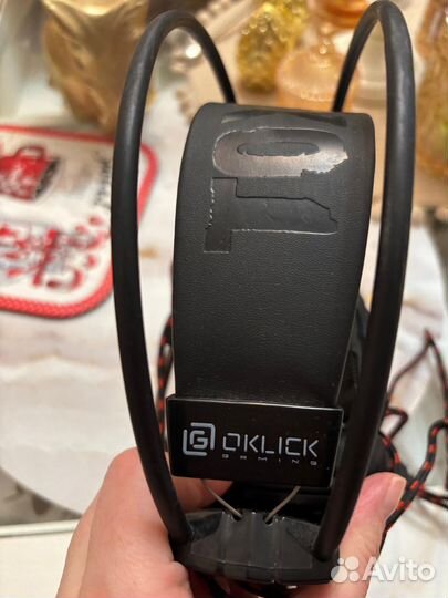 Игровые наушники oklick toxic