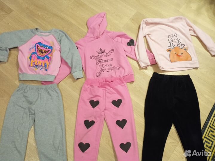 Пакет теплых вещей на девочку