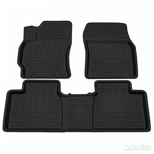 Коврики салона резиновые Тойота Королла с 2013 г