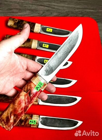 Ножи якутские 110х18ш кованные