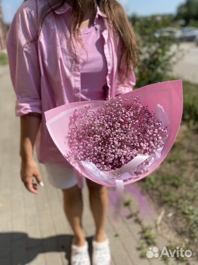 Букет из гипсофилы