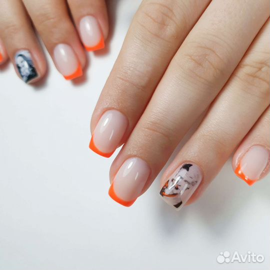 Маникюр, наращивание ногтей, укрепление