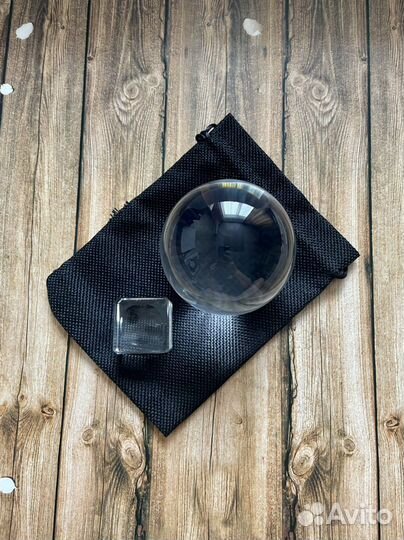 Магический большой шар стеклянный