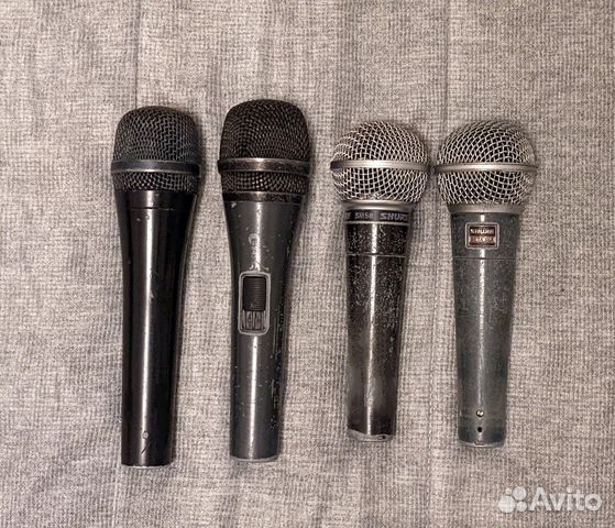 Микрофоны Shure, Sennheiser, Октава купить в Москве | Хобби и отдых | Авито
