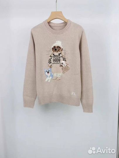 Polo ralph lauren bear свитер