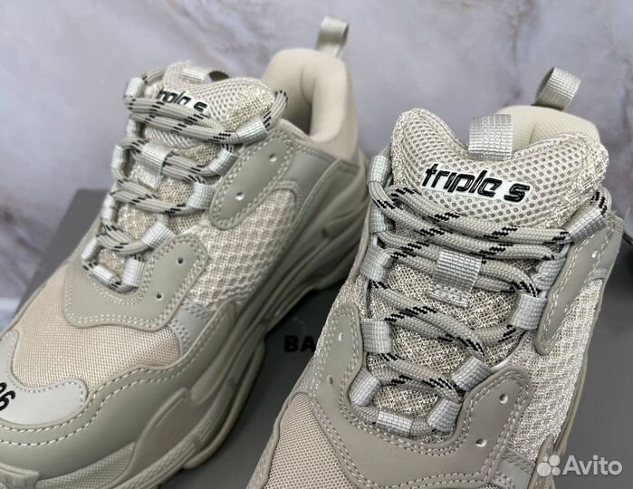 Balenciaga Triple S Beige