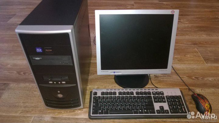 Компьютер в сборе. intel Pentium E2180 2 ядра 2гб