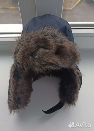 Шапка зимняя ушанка детская