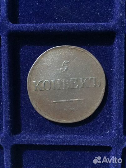 5 копеек 1831 см - 1836 см