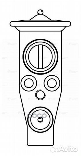 Клапан расширительный кондиционера (трв) ltrv 1