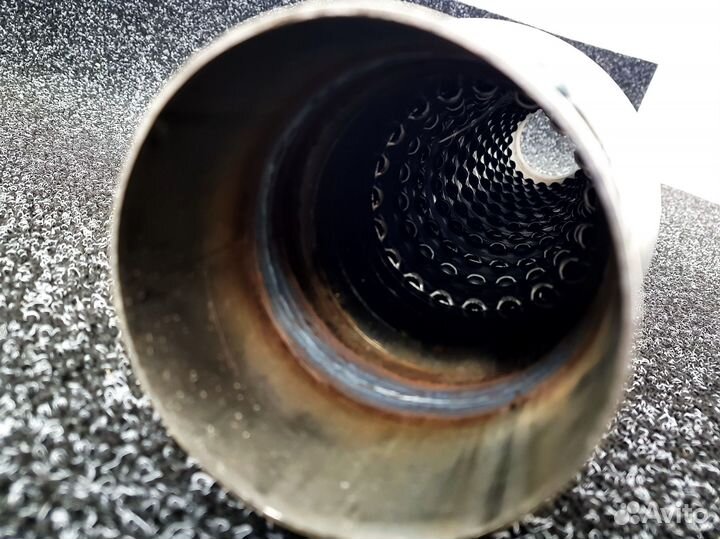 Резонатор спортивный направленный прямоточный 76мм