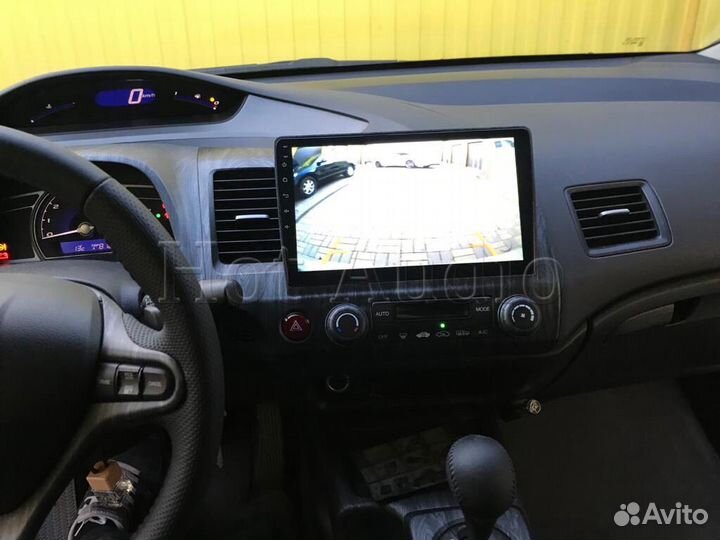 Магнитола на Honda Civic с установкой