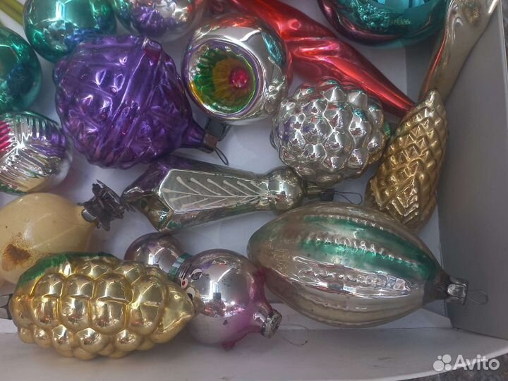 Елочные игрушки СССР