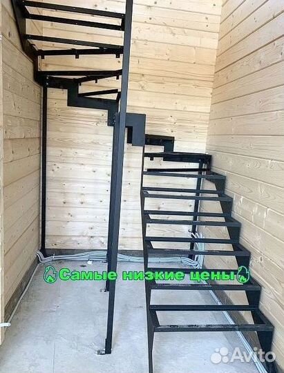 Проектировка и изготовление лестниц на металлокарк