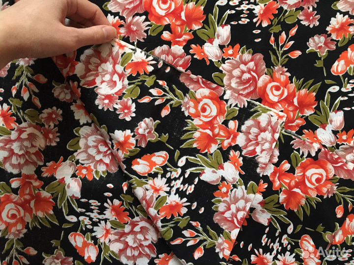 Ткань хлопок времен СССР