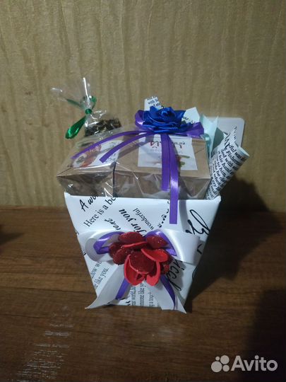 Подарочная ваза из чая