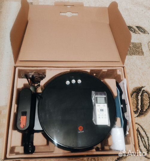 Робот пылесос моющий lefant