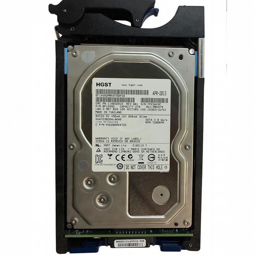 [005049568] Жесткий Диск Emc 2tb Sata2 3.5" Hdd 005049568
