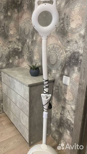 Лампа лупа,напольная