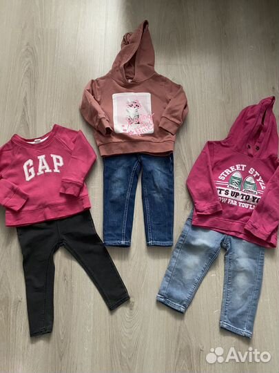 Вещи пакетом на девочку 86 р-р