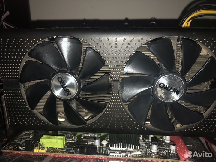 Видеокарта RX 580 8gb sapphire nitro