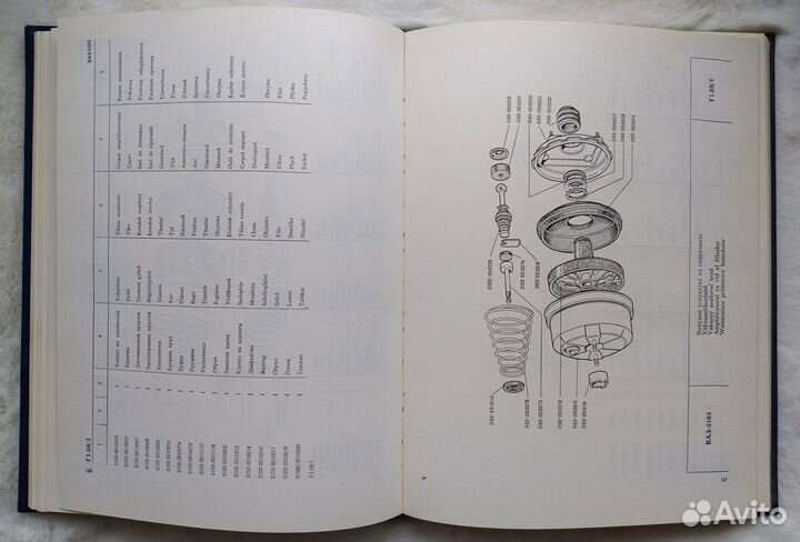 Каталог ваз-2103 V/O zapchastexport-sssr-moskva
