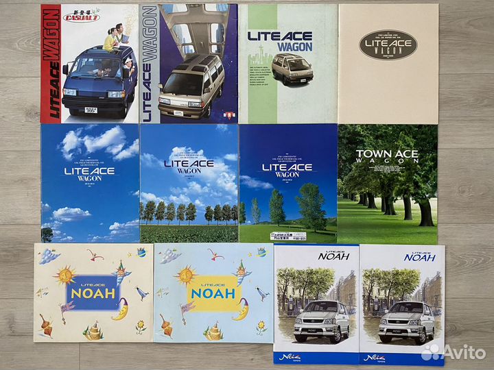 Дилерские каталоги Toyota Lite Ace