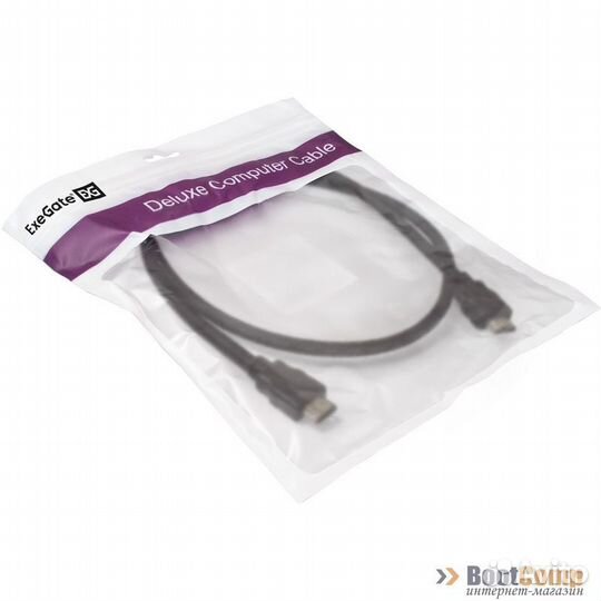 Кабель hdmi - hdmi ExeGate (EX-CC-hdmi2-1.0) EX287729RUS 1 метр