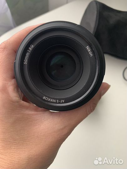 Объектив nikon AF-S 50 mm 1:1,8 G