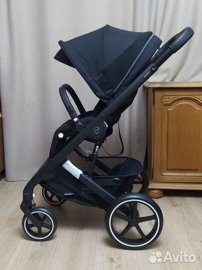 Новая коляска 3в1 Cybex Balios S moon black