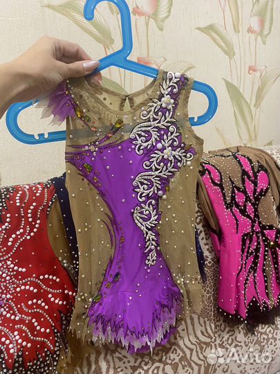 Купальник гимнастический для выступлений