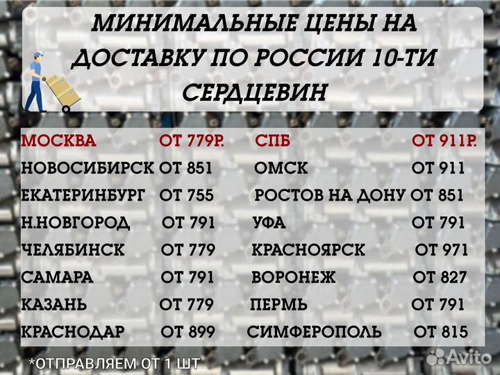 Сердцевина теплообменника 40.20-1013210. Доставка