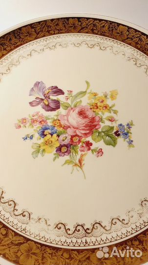 Блюдо немецкий фарфор Ширдинг