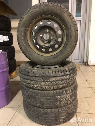Колесо в сборе Vatti 175/70 R13 диск штамп лето