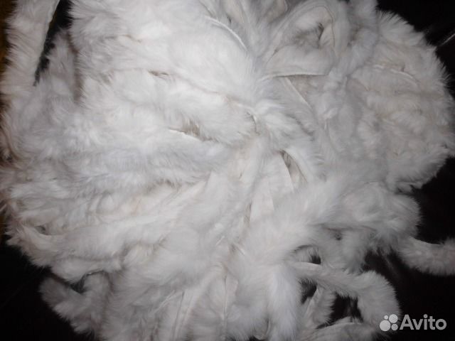 Тесьма из меха кролика