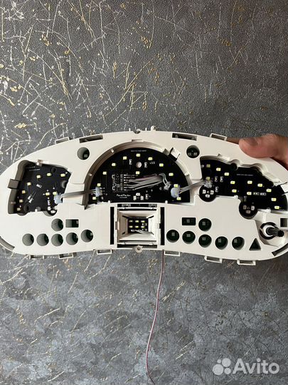 Пересвет приборной панели ваз