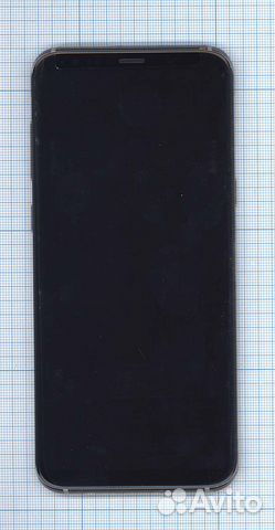 Дисплей Samsung SM-G955F черный+рамка золото Orig