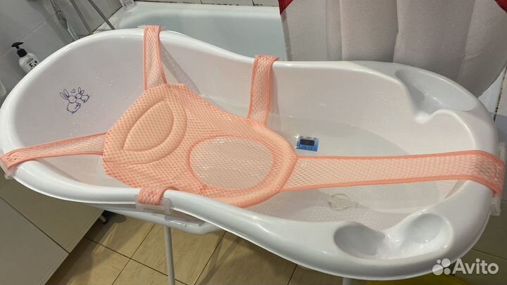 Ванна детская с горкой и подставкой