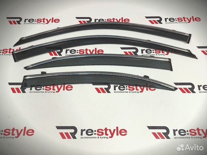 Ветровики Hyundai Elantra Kanglong