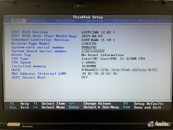 Lenovo ThinkPad T430 i5-3230M 1366x768 16GB 120GB