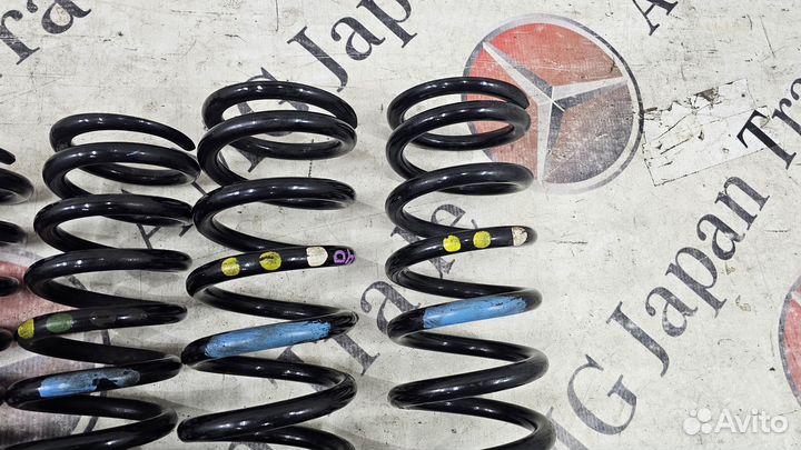 Комплект пружин на Mercedes W140 S500