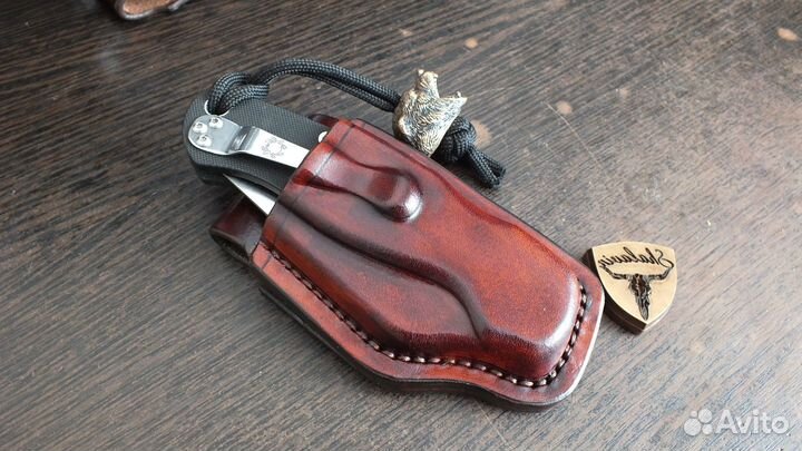 Вертикалный чехол для ножа Spyderco Paramilitary 2