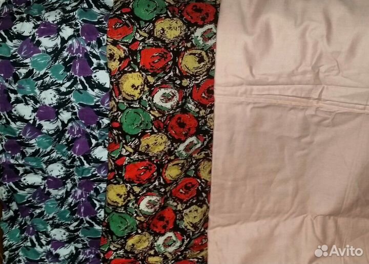 Натуральные ткани СССР, рушник, платки, шторы