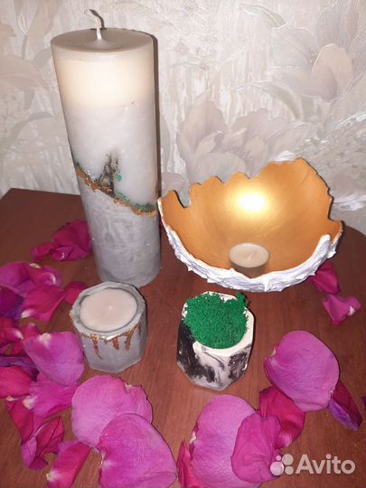 Свечи для интерьера