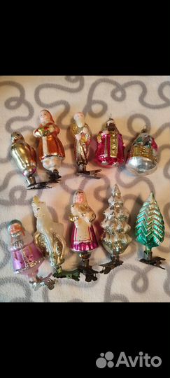 Елочные игрушки СССР сказки