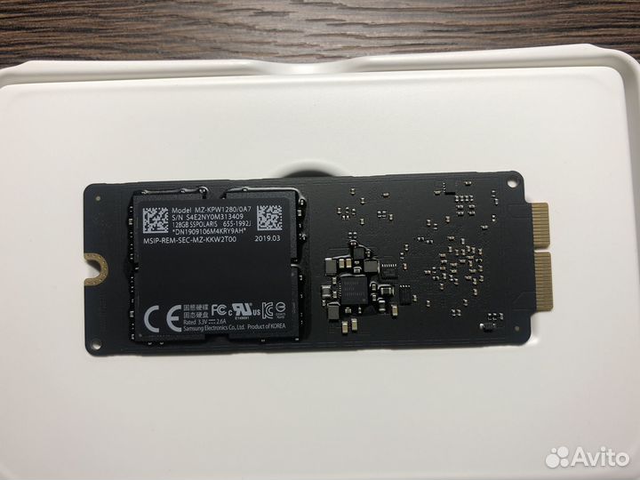 Apple SSD 128Gb