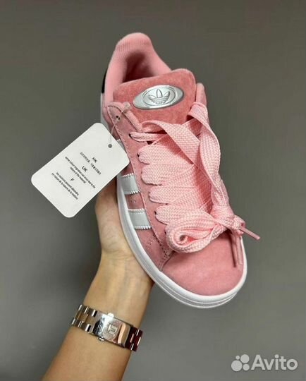 Кроссовки Adidas Campus 36-41 розовые