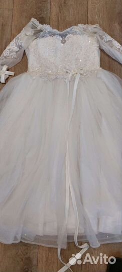 Нарядное платье для девочки 116 122 на выпускной