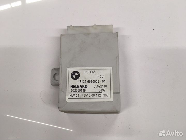 Эбу багажника bmw e65 e66