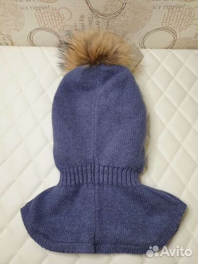 48-50 Шапка шлем на мальчика зима